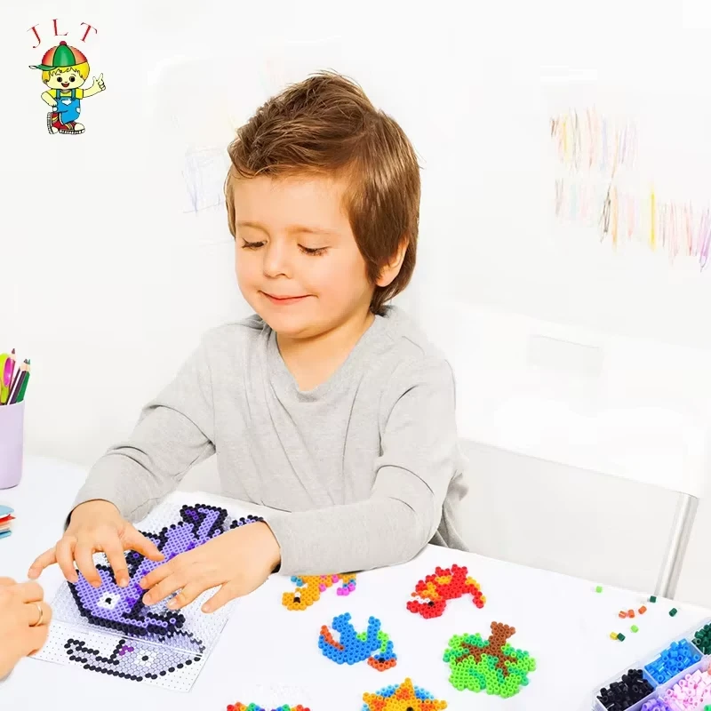 Kids Dinosaur Perler Beads DIY Craft Set high quality