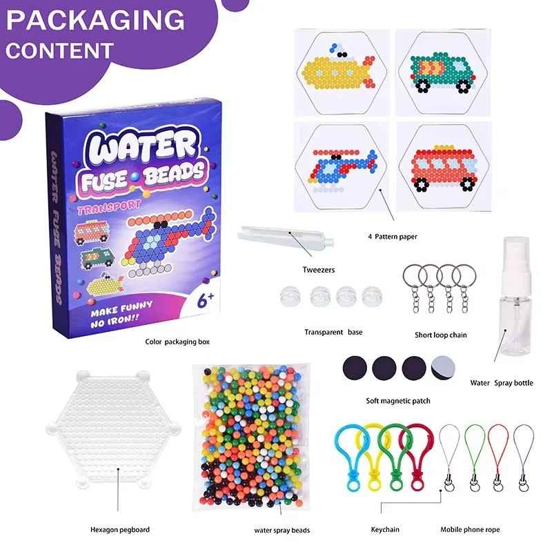 Transport-Themed Water Fuse Beads factory